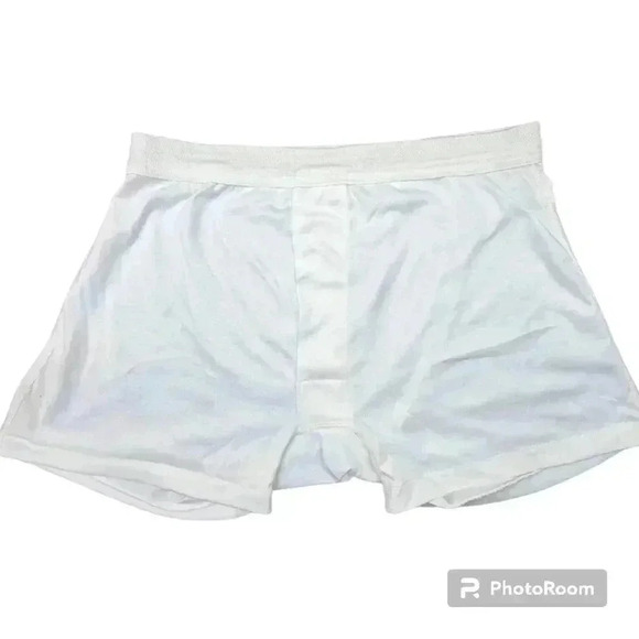 70s Sears Golden Comfort Sanforknit boxers Pima cotton Small Rare NWOT Vintage - Picture 1 of 7